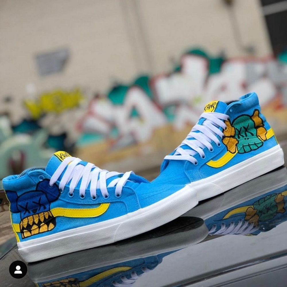 Customized Vans (follow me on Instagram go_craz_)